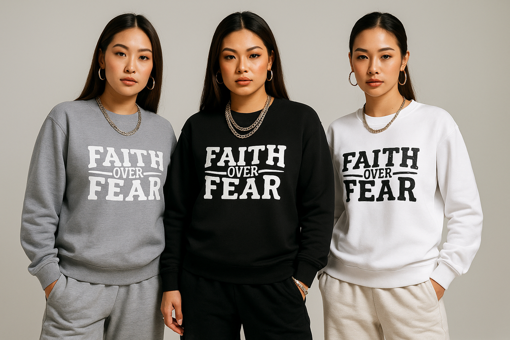 Faith Over Fear - Sweatshirt