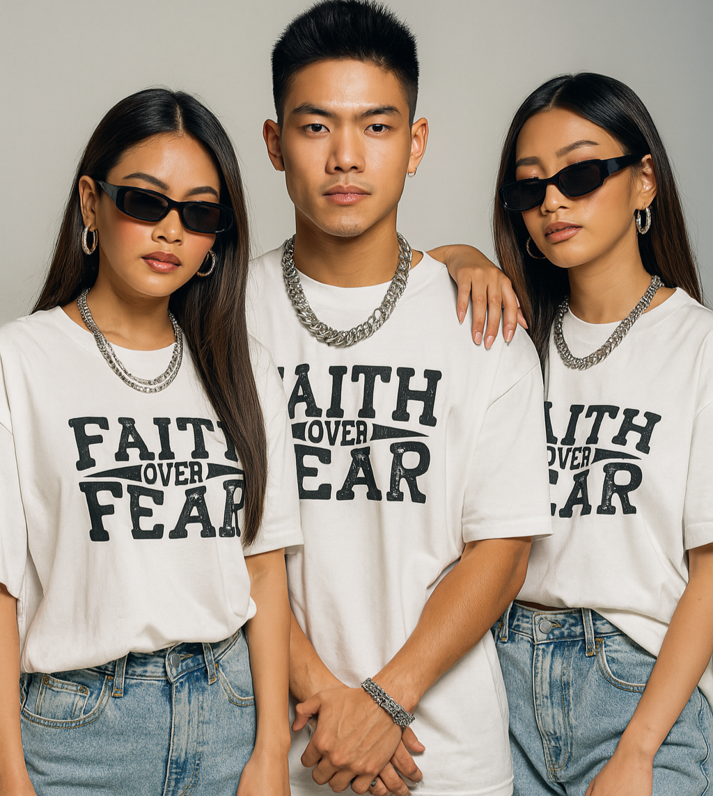 Faith Over Fear - Basic Oversized