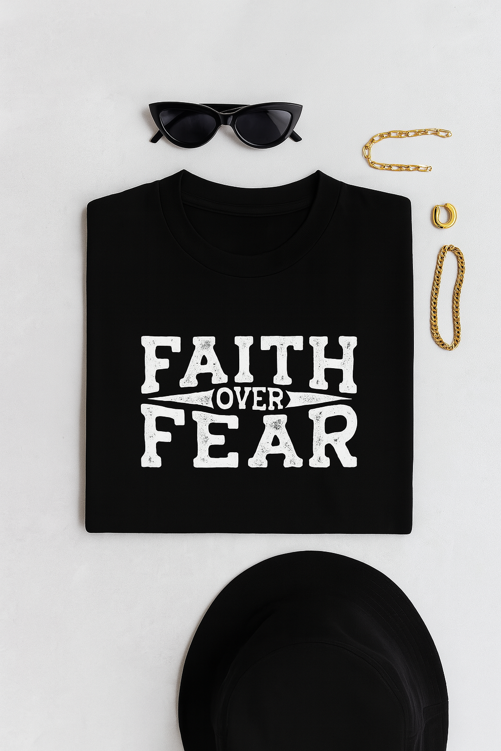 Faith Over Fear - Basic Oversized